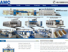 Tablet Screenshot of amcindustrial.com